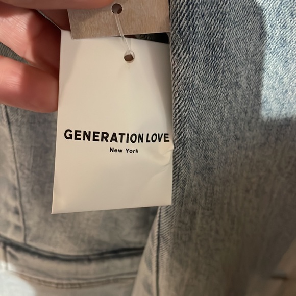 New w tags Generation Love Jean jacket blazer - Picture 4 of 4